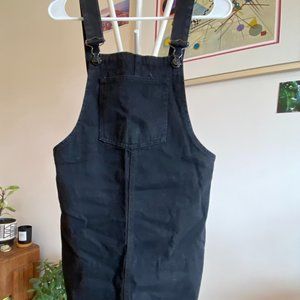 Black Overall Dress from Mango